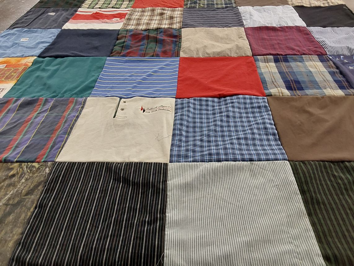 T-shirt quilt by Teresa from GA