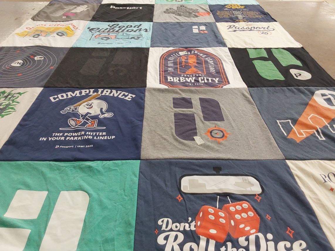 T-shirt quilt by Khristian from NC