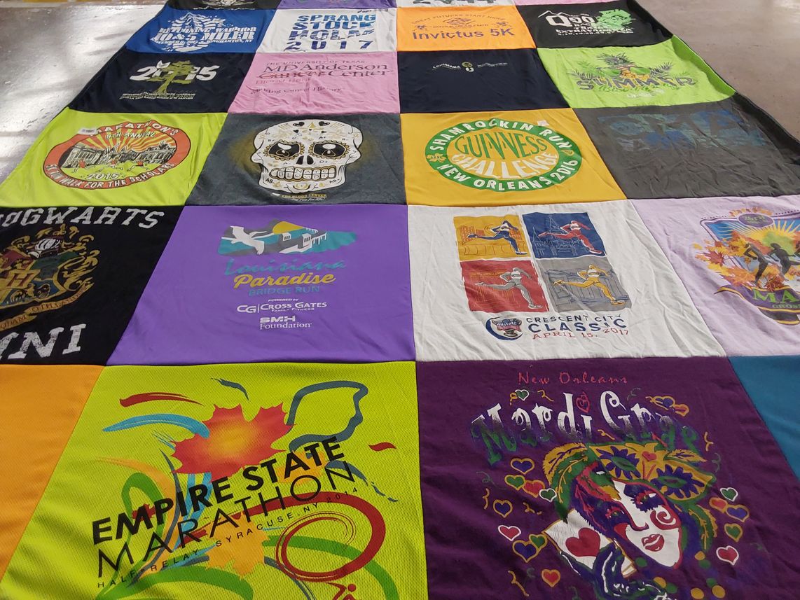 T-shirt quilt from hogwarts university by Timothy from OR