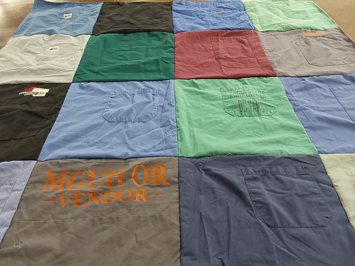 T-shirt quilt by Tracy from VA