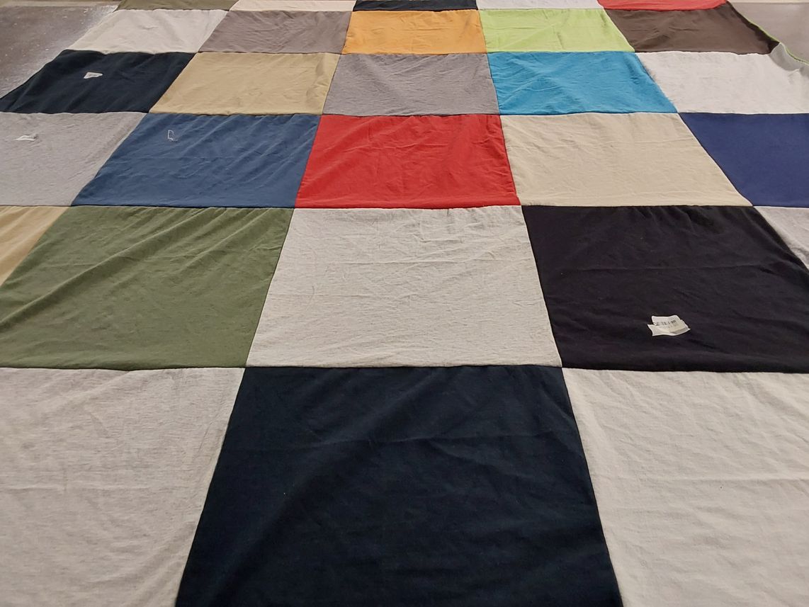 T-shirt quilt by Lara from CA