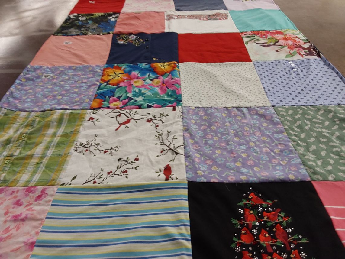 T-shirt quilt by Annette from WI