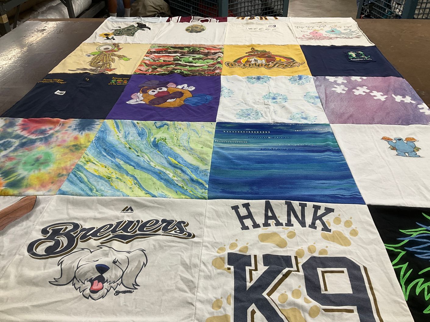 T-shirt quilt by Jenna from WI