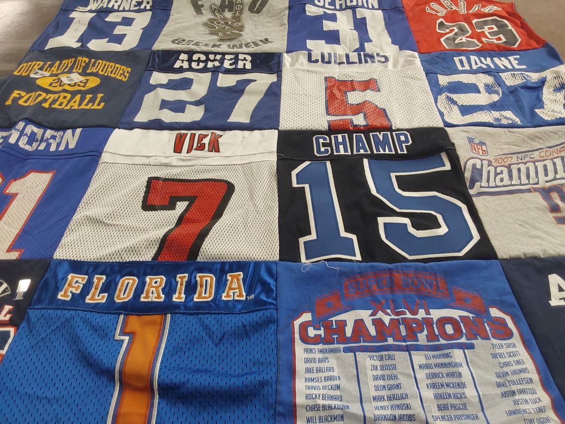 T-shirt quilt from florida by Gracemarie from FL