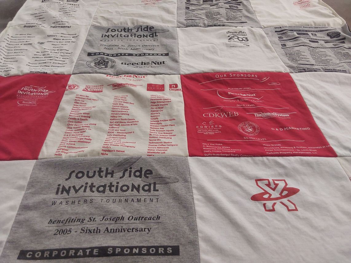 T-shirt quilt by DANIEL from MO