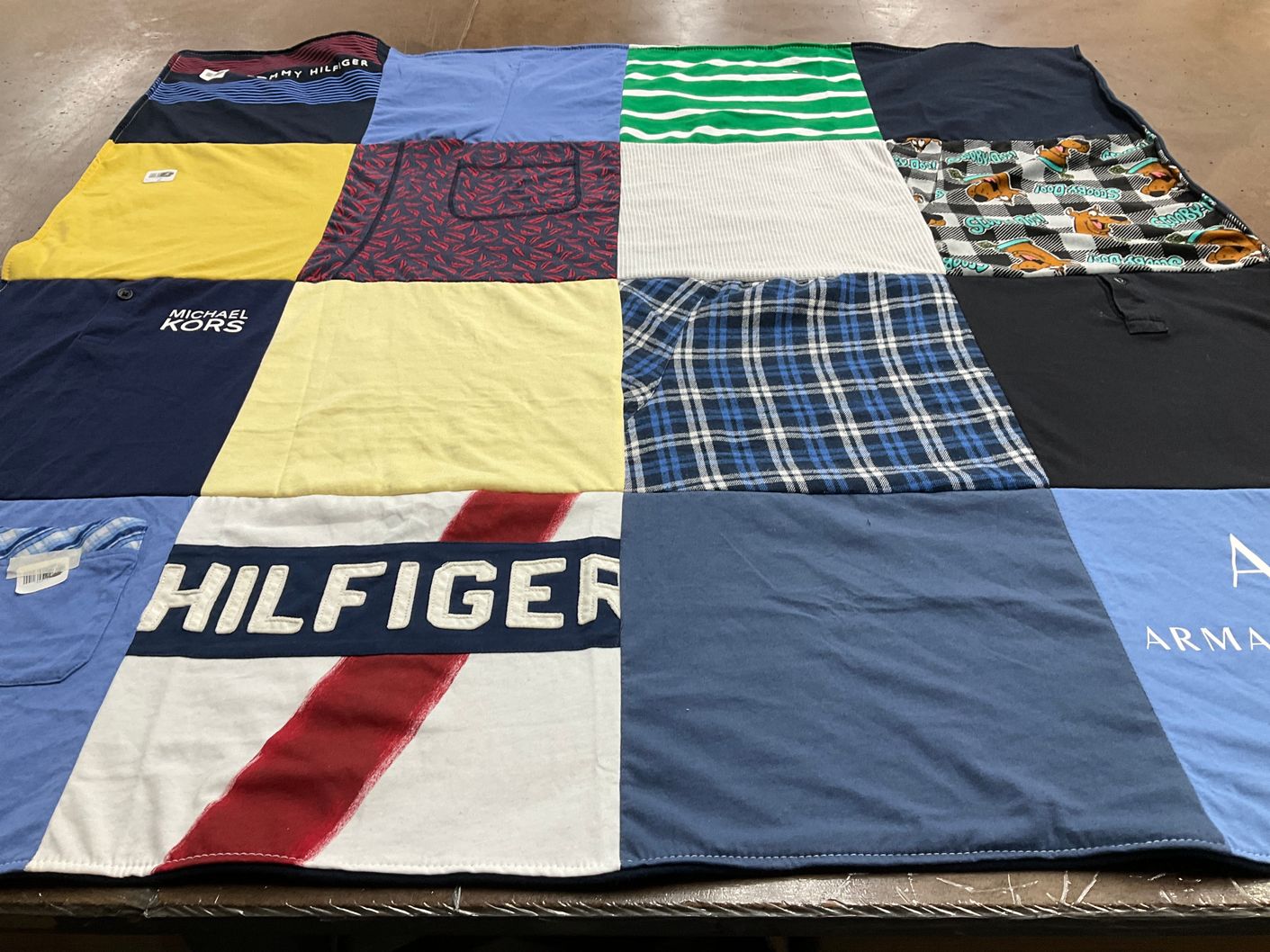 T-shirt quilt by Mary from MA
