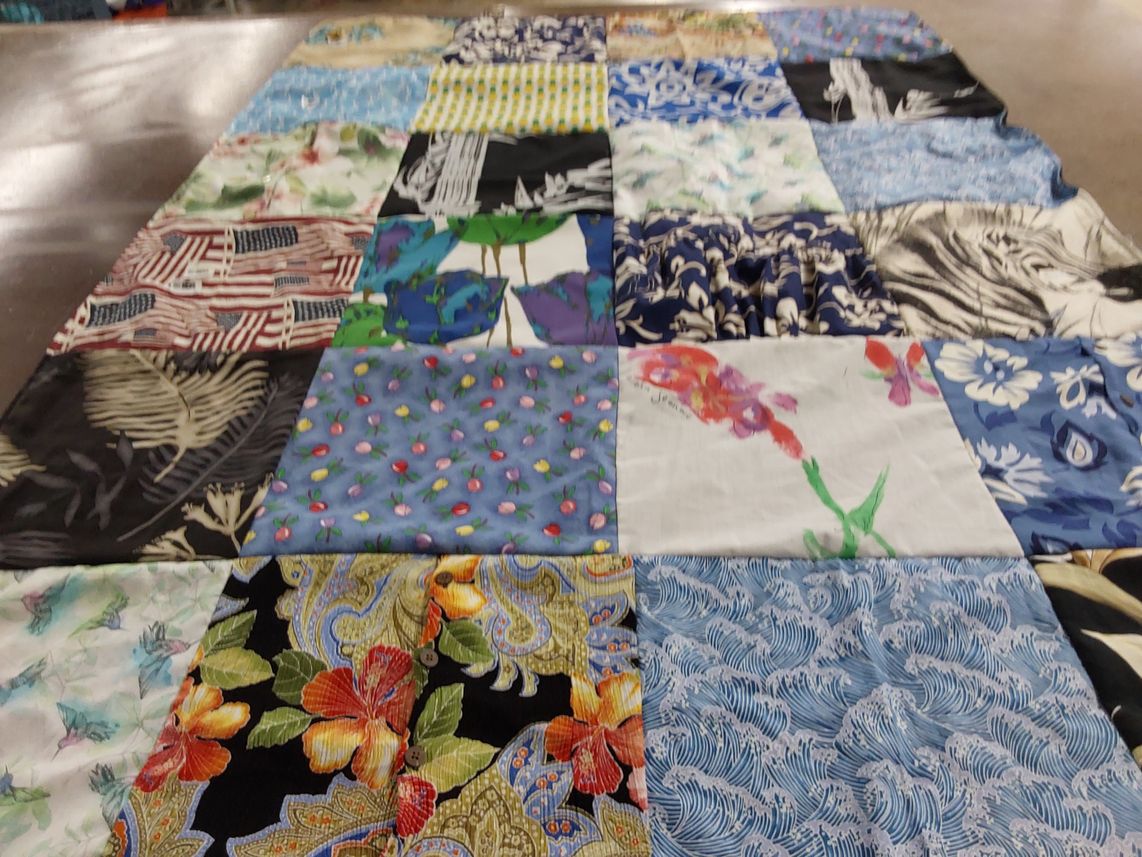 T-shirt quilt by Aubri from CA