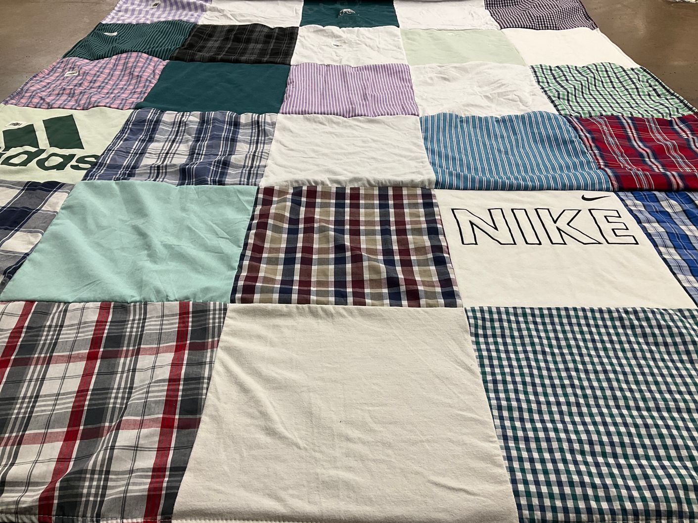 T-shirt quilt by Elizabeth from PA