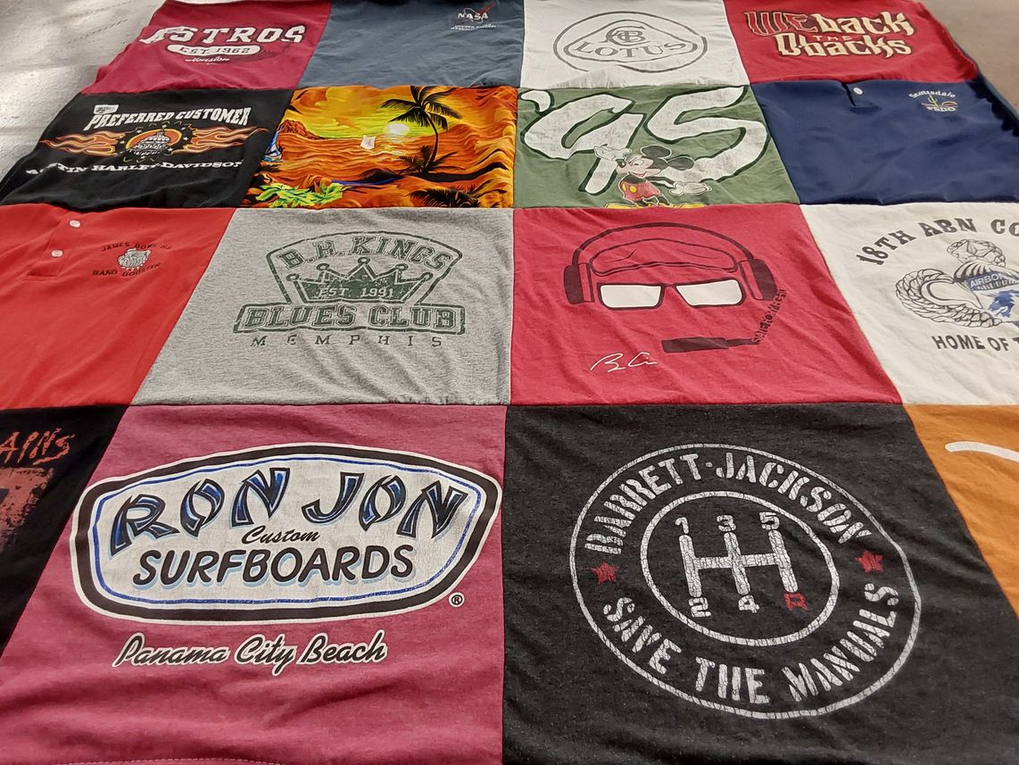 T-shirt quilt featuring houston astros by Deborah from AZ