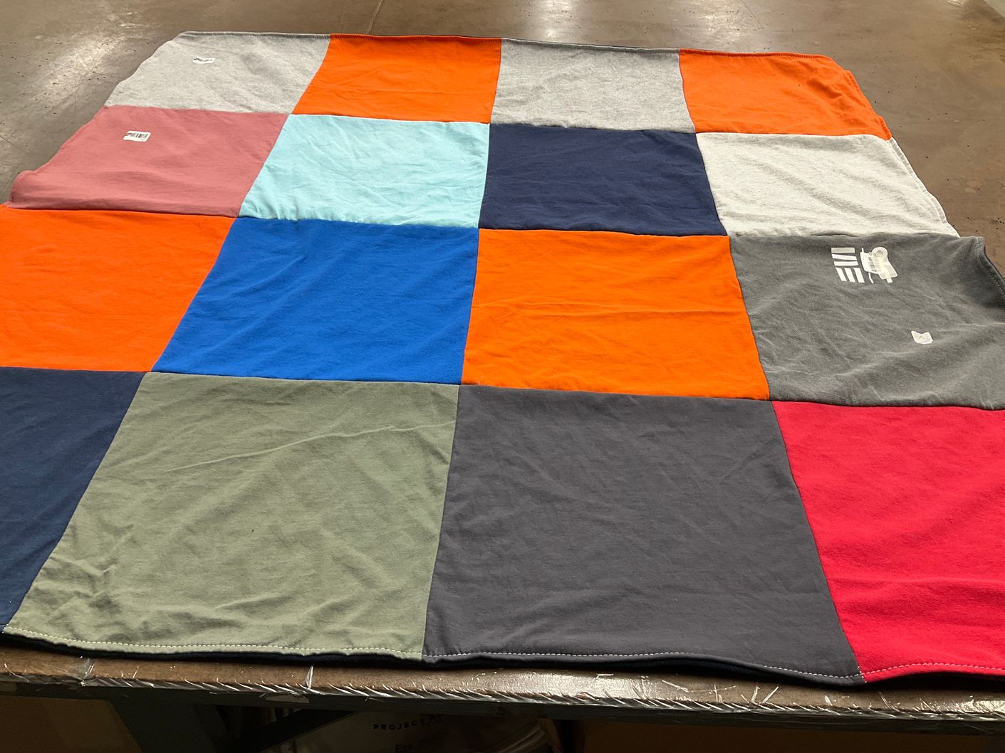 T-shirt quilt by Pam from MO