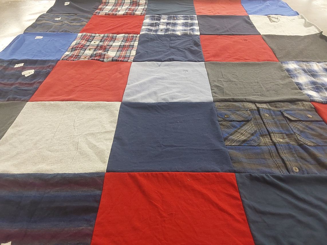 T-shirt quilt by Deborah from PA