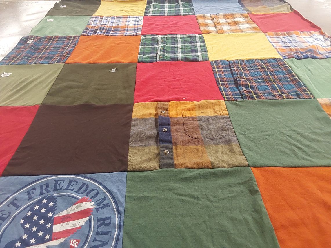 T-shirt quilt by Deborah from PA