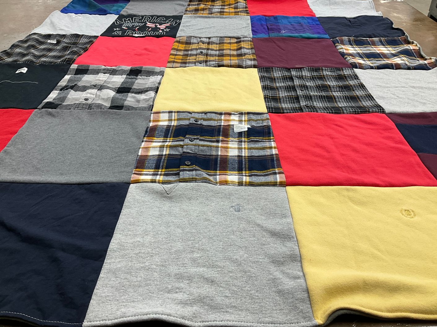 T-shirt quilt by Deborah from PA