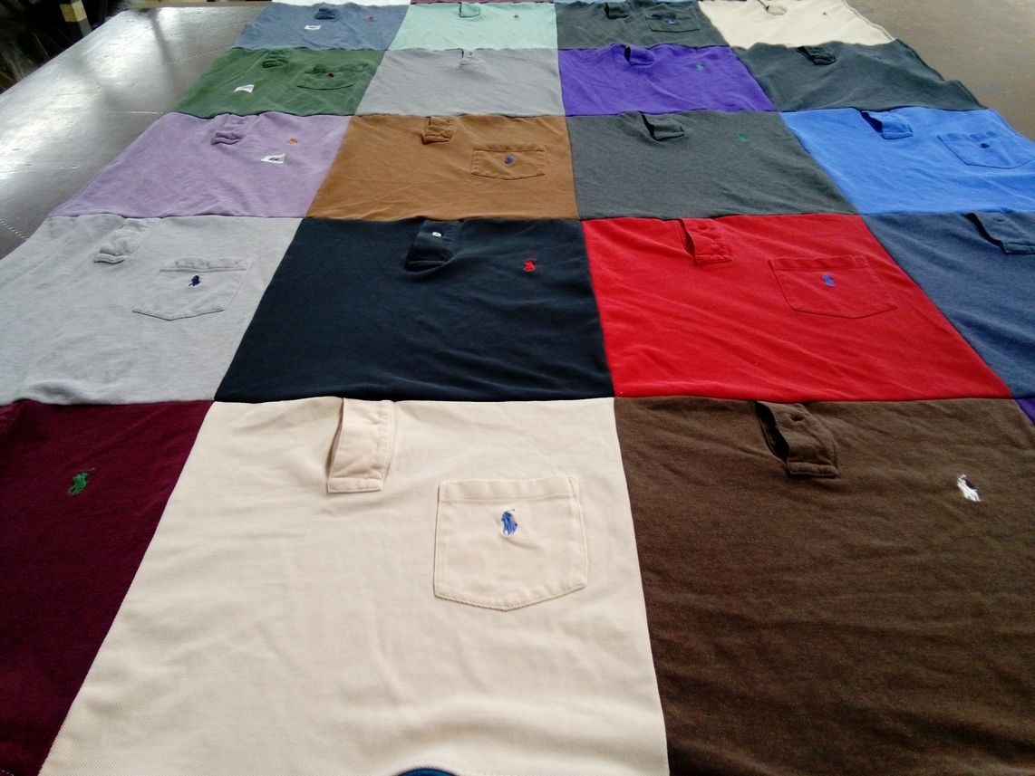 T-shirt quilt by Adam from PA