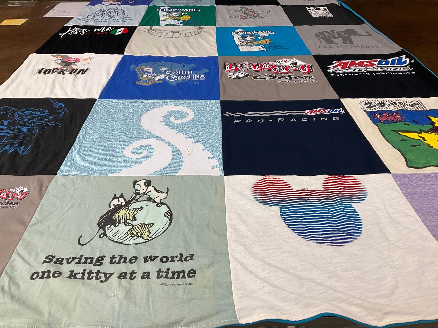 T-shirt quilt from south carolina, university of south carolina by Christine from SC