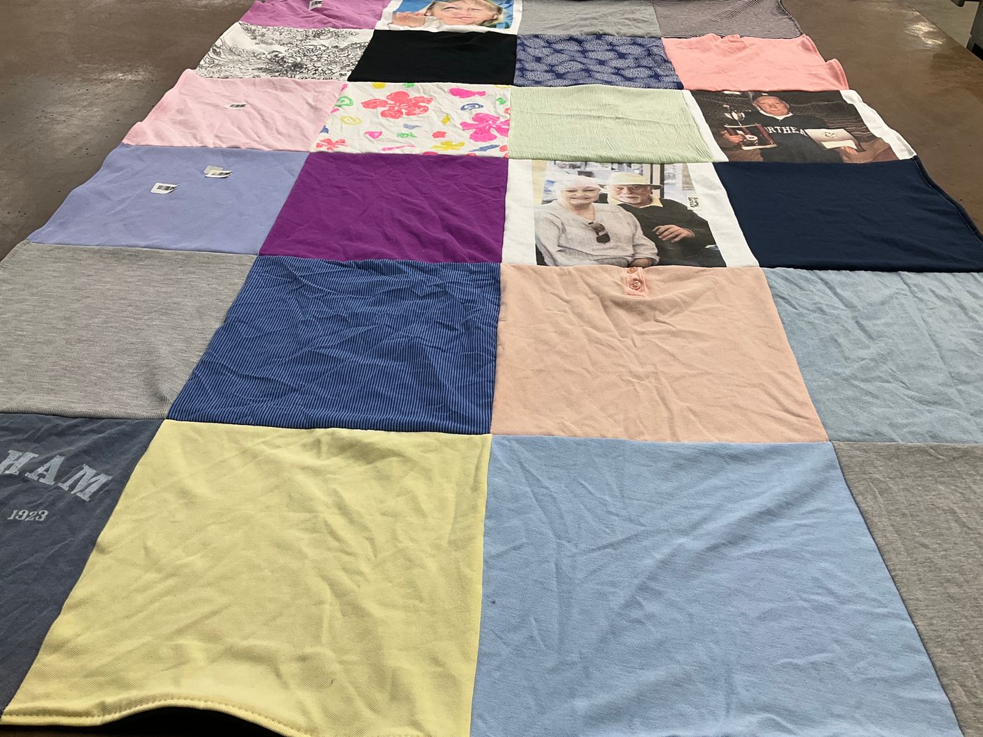 T-shirt quilt by Ashley from NC