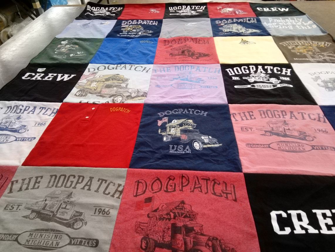 T-shirt quilt by Richele from MI