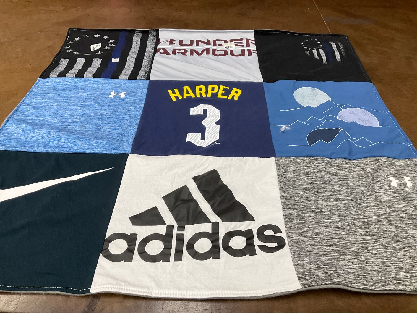 T-shirt quilt by Nancy from NJ