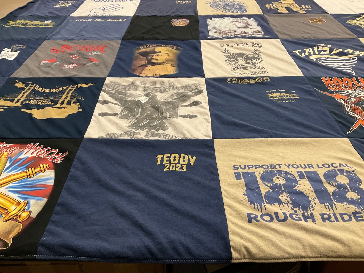 T-shirt quilt by Brad from OK
