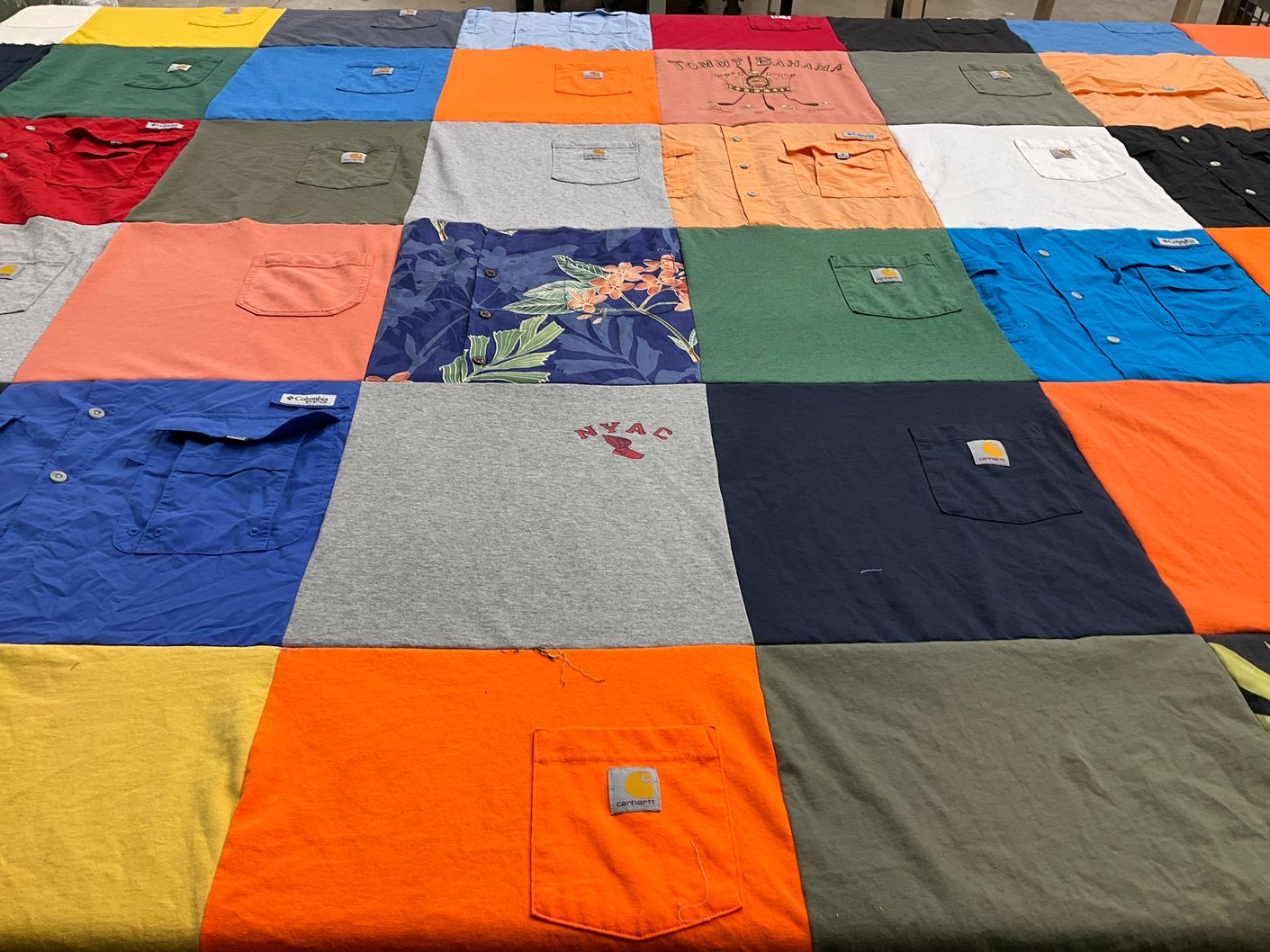 T-shirt quilt by Molly from NJ