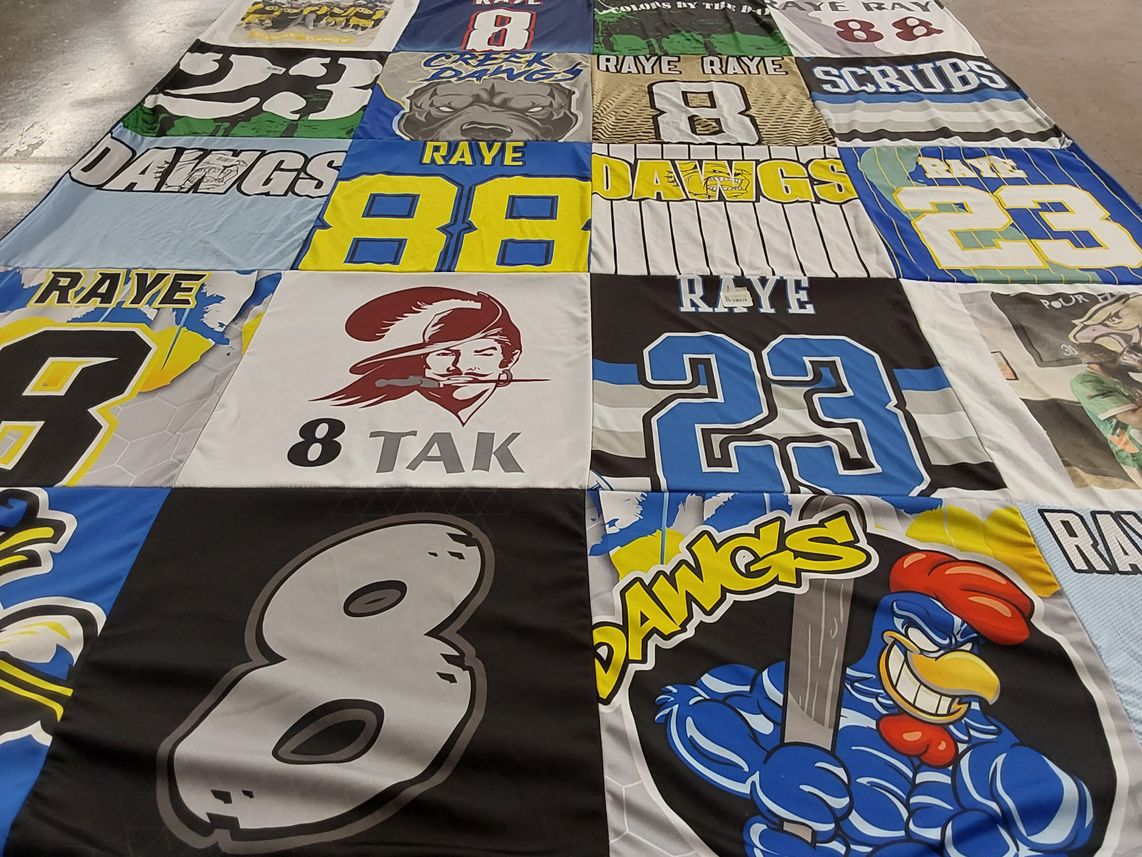 T-shirt quilt by Danielle from DE