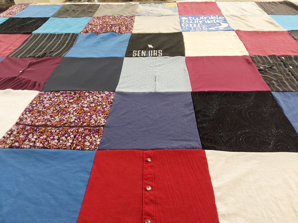 T-shirt quilt by Brandy from LA