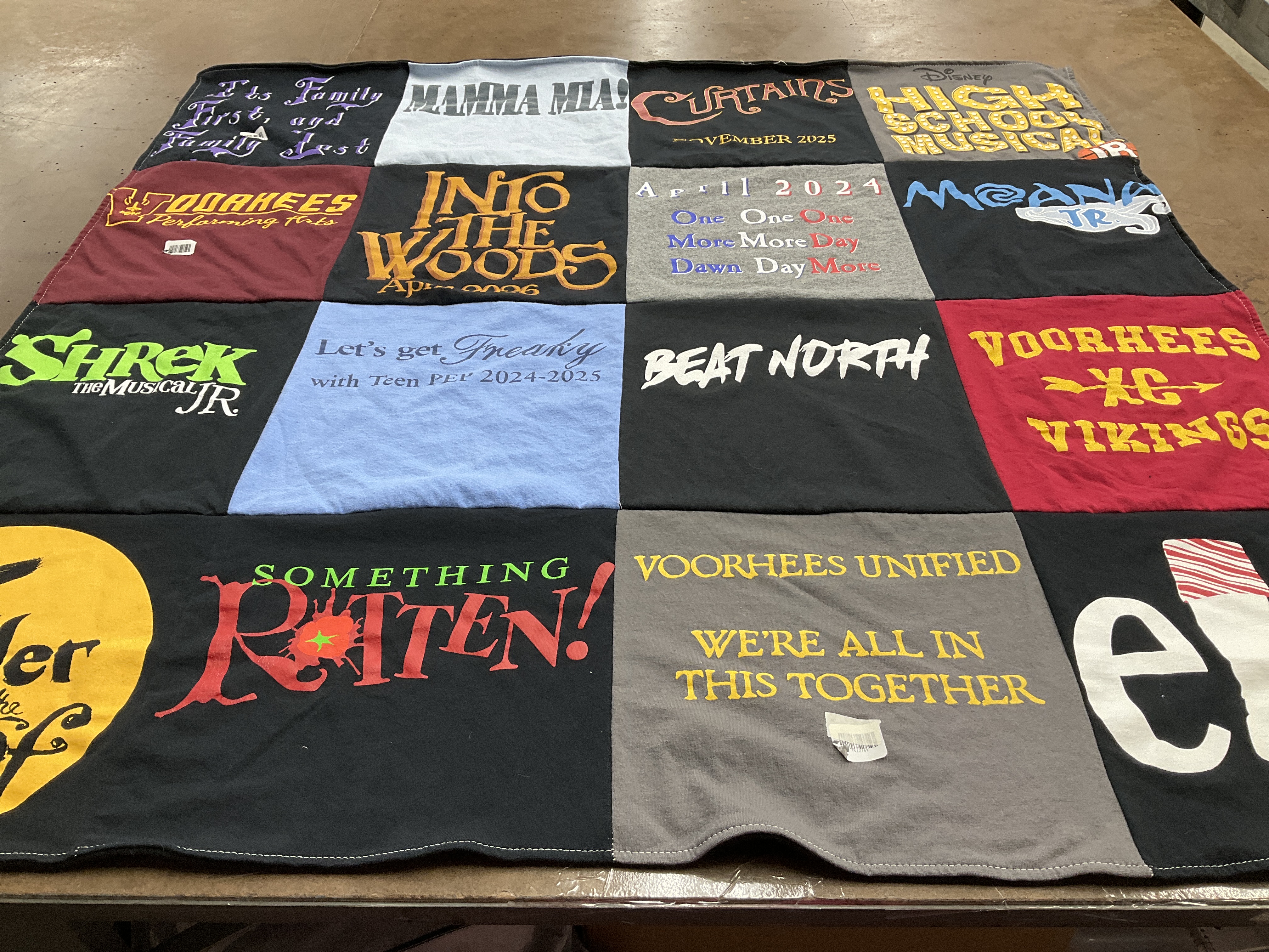 T-shirt quilt featuring chicago white sox by Holly from SC
