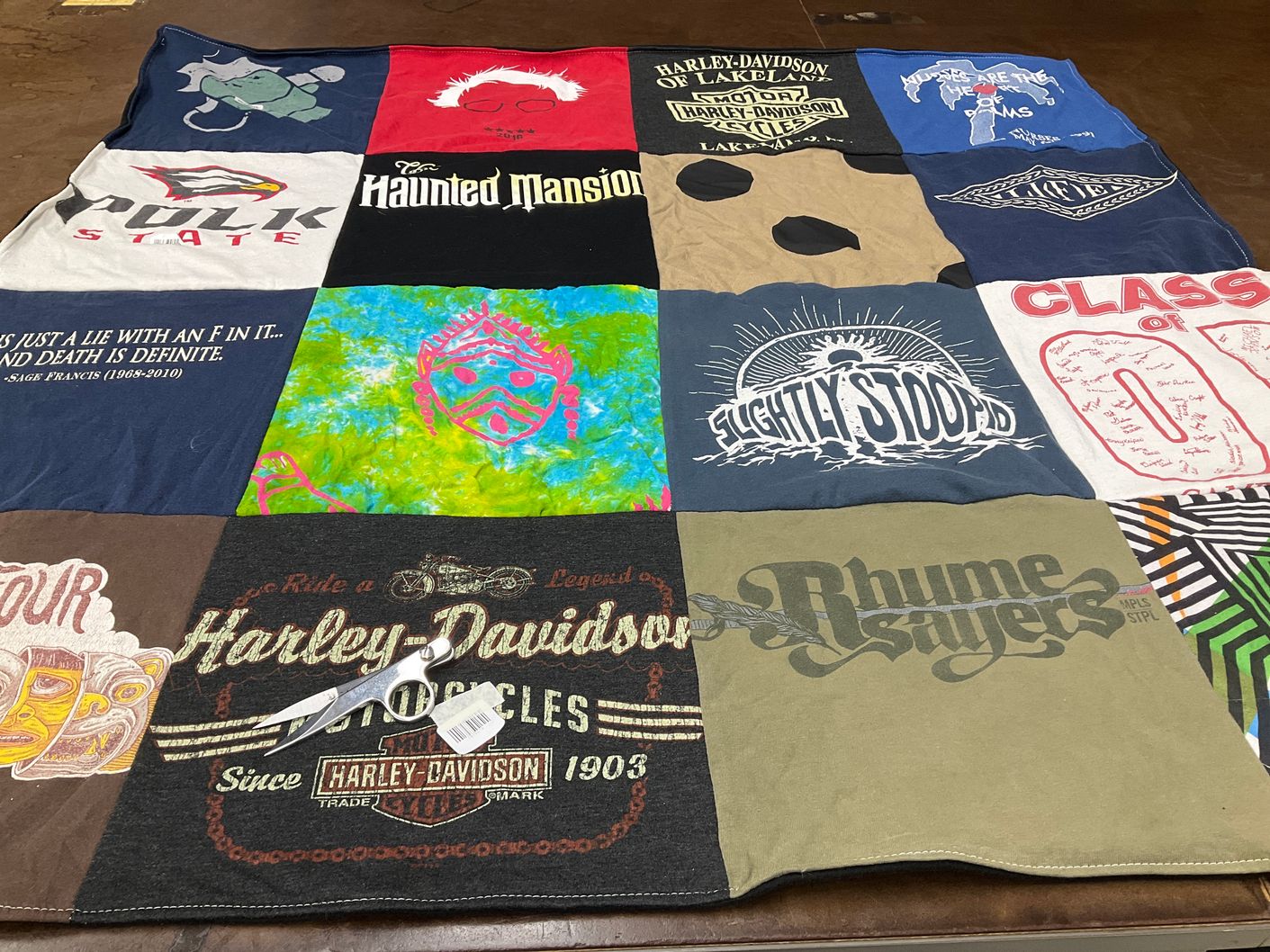 T-shirt quilt from pulk state university, class of 2020 by Carley from FL