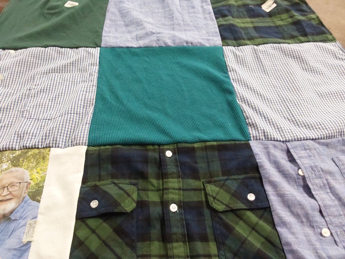 T-shirt quilt by Gwen from IL