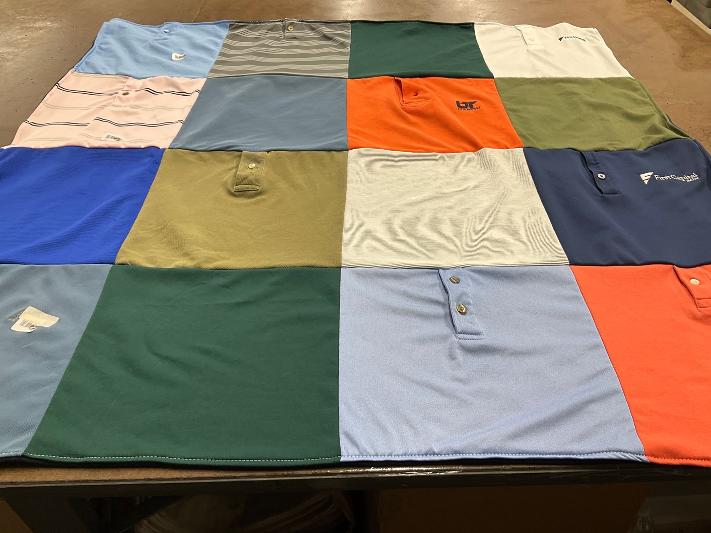 T-shirt quilt by Jessica from TN