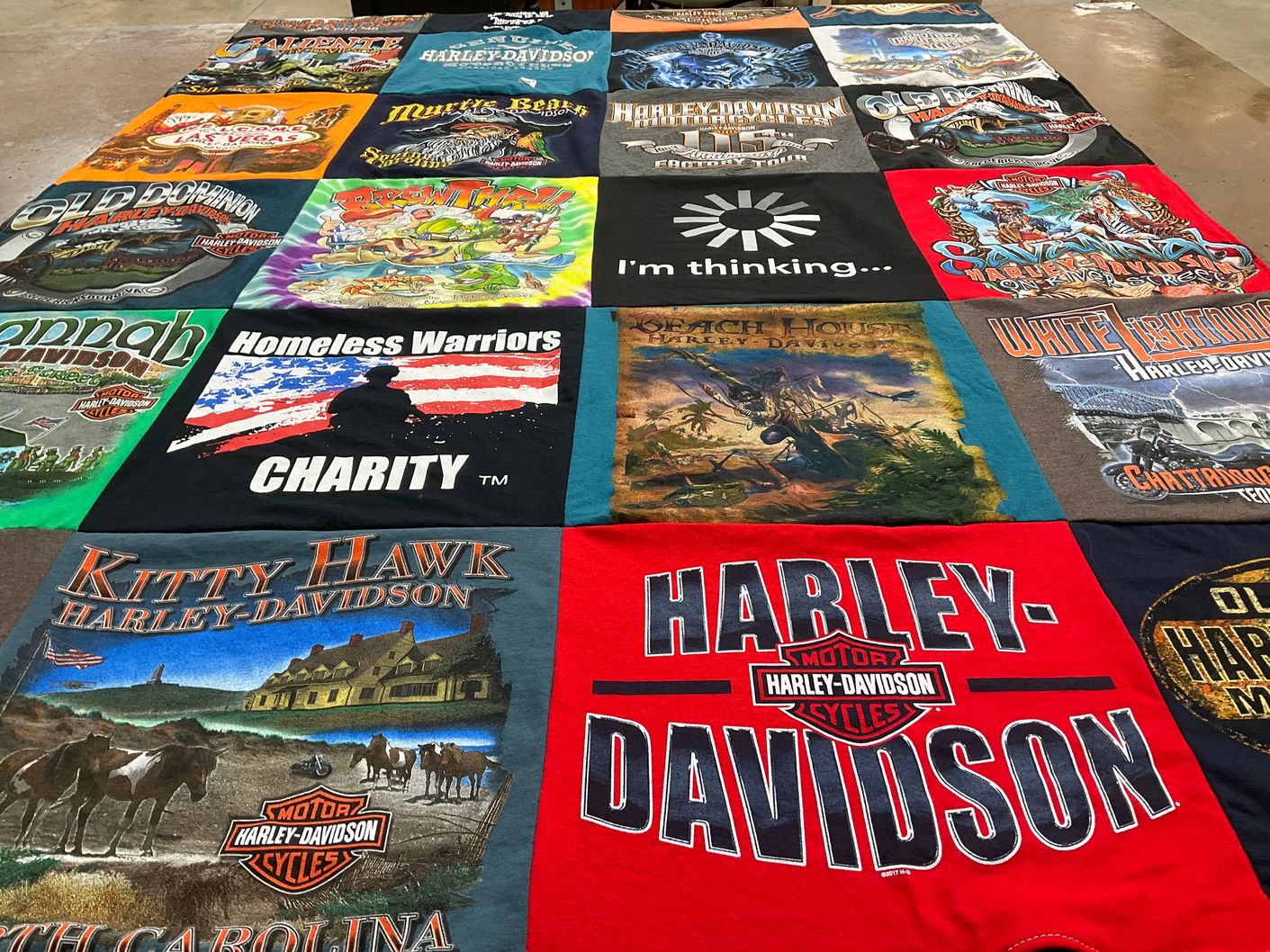 T-shirt quilt by Leslie from NC