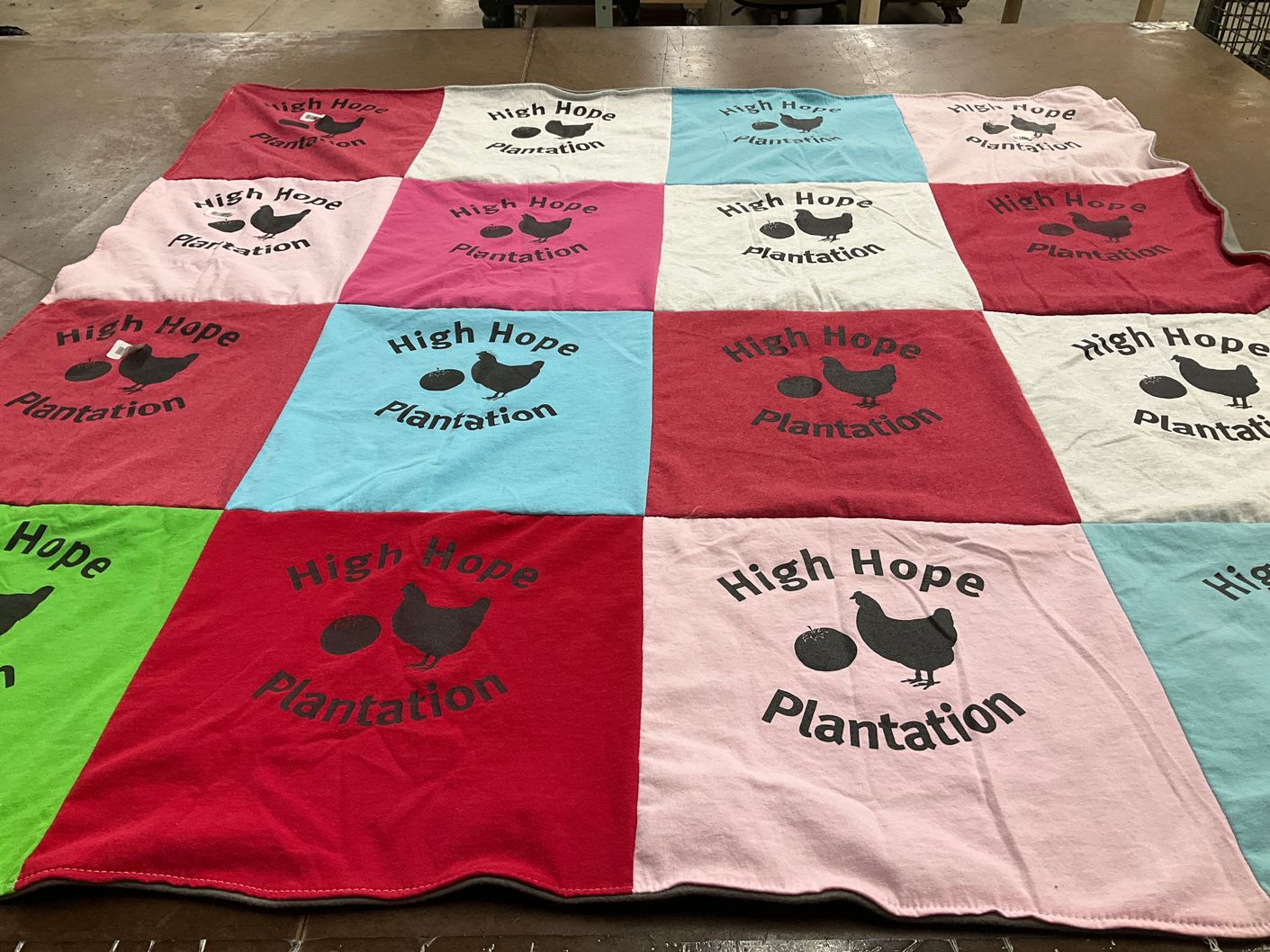 T-shirt quilt by David from SC