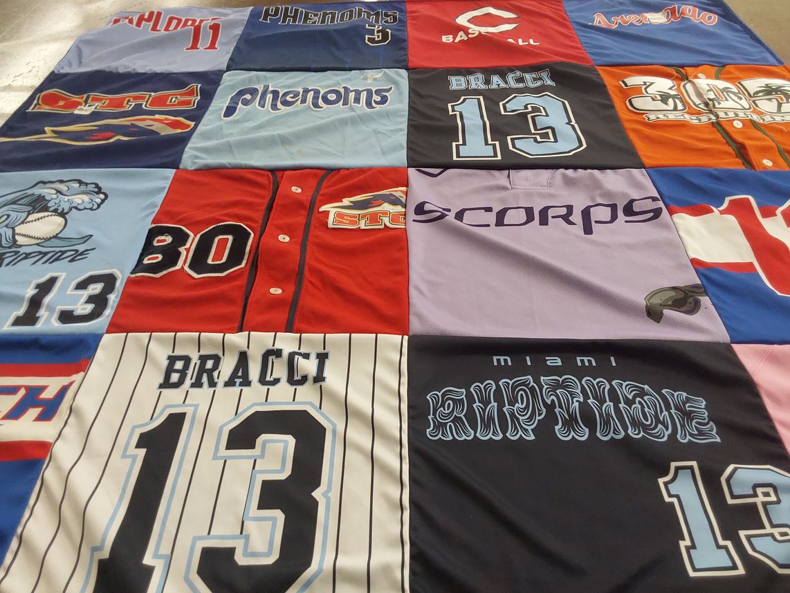 T-shirt quilt by Marc from FL