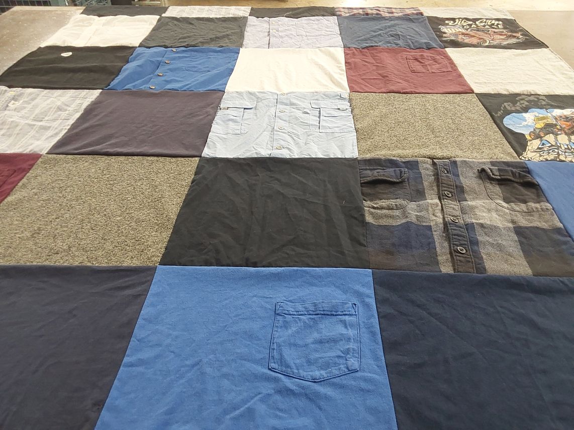 T-shirt quilt by Regina from WA