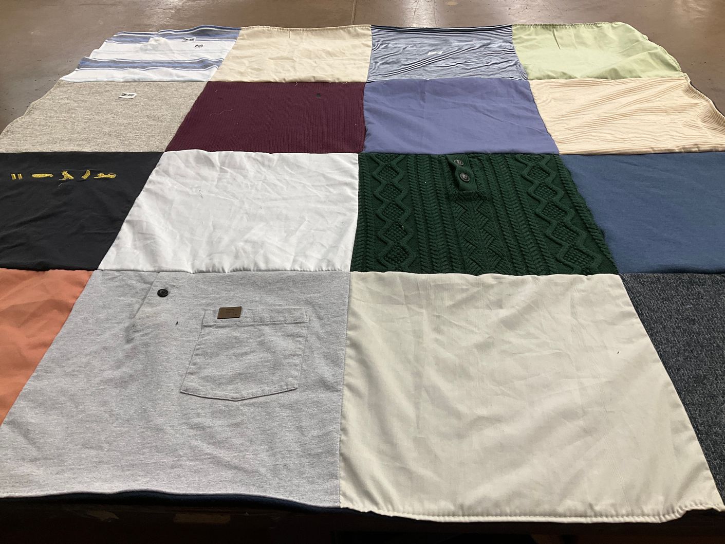 T-shirt quilt by Mollee from MO