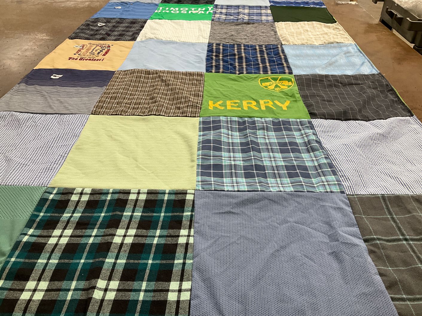 T-shirt quilt by Patricia from CT
