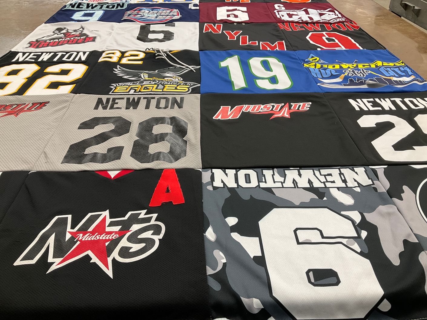 T-shirt quilt by Melissa from FL