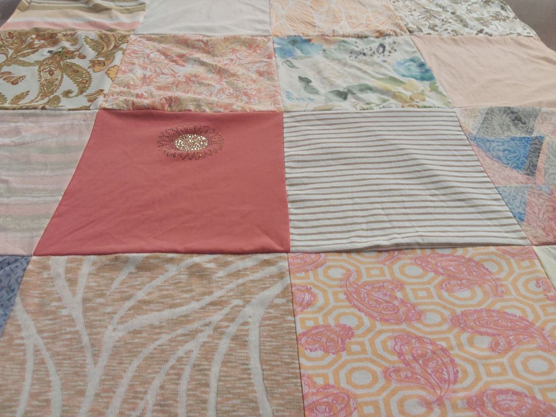 T-shirt quilt by Linda from FL