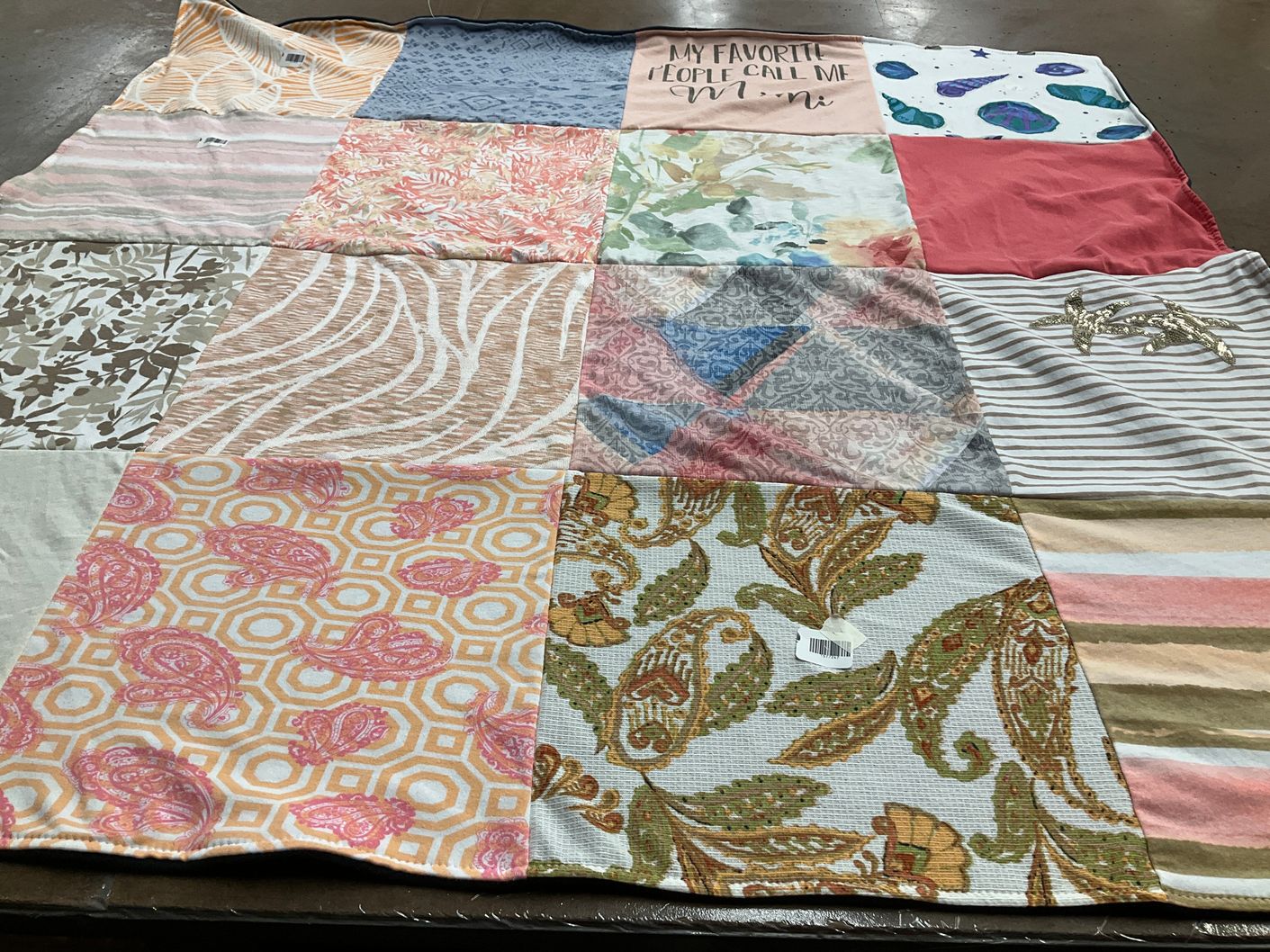 T-shirt quilt by Linda from FL