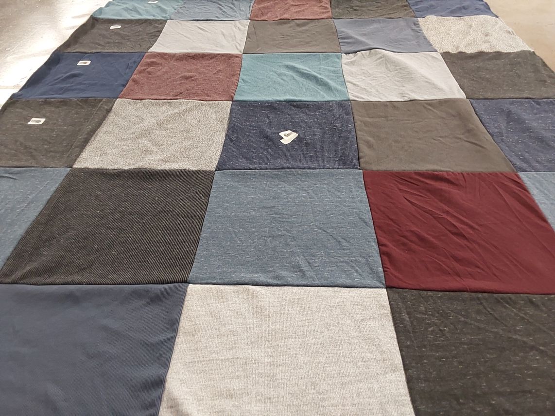 T-shirt quilt by Kristin from MA