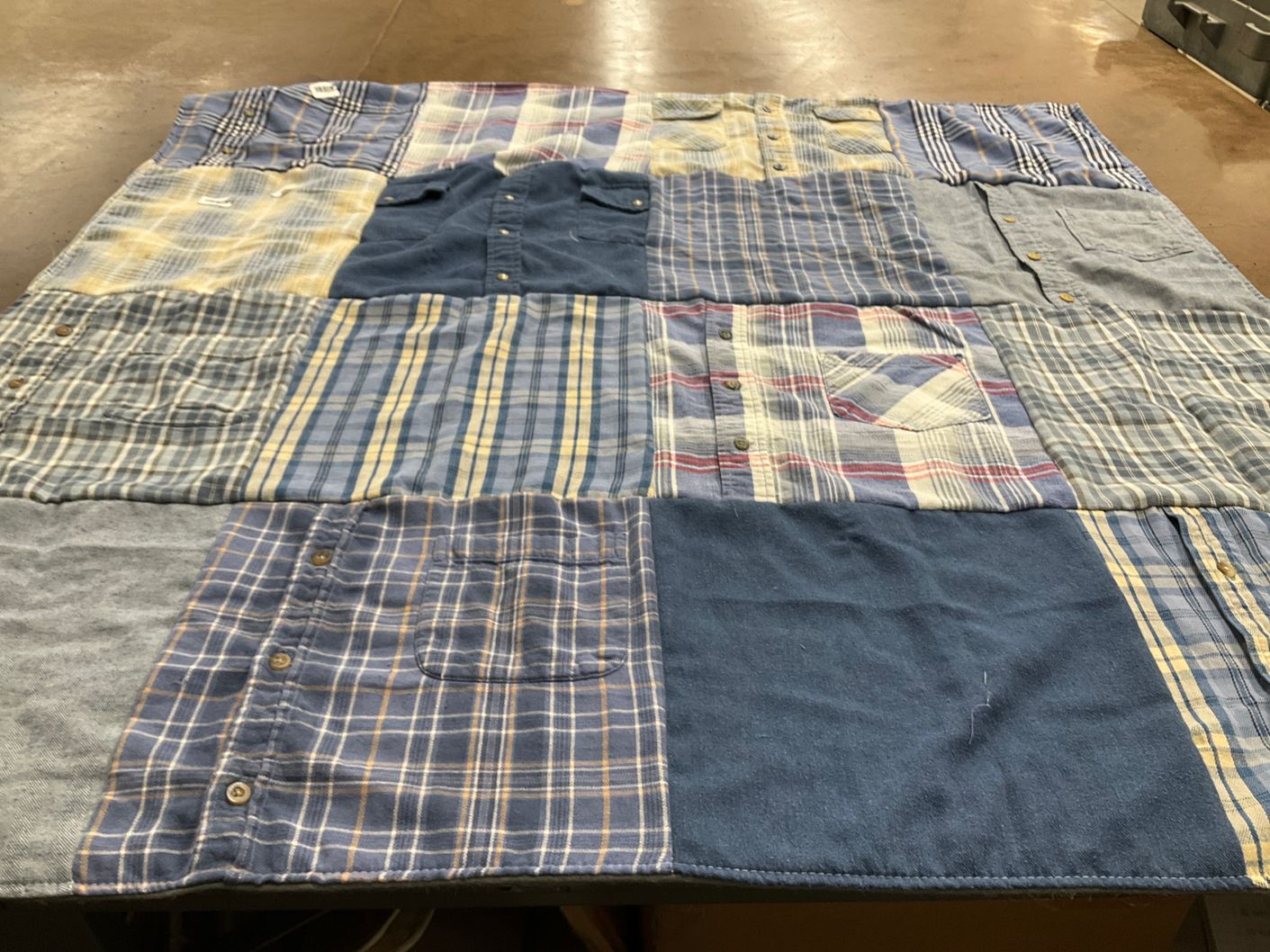 T-shirt quilt by cristina from IL