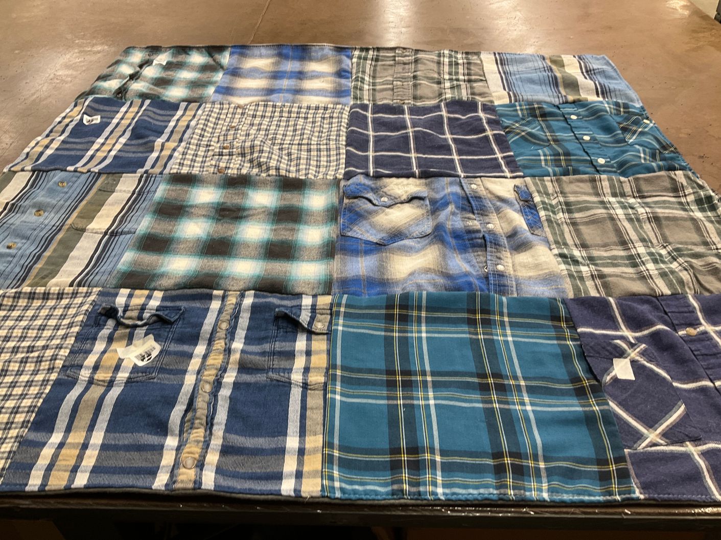 T-shirt quilt by cristina from IL