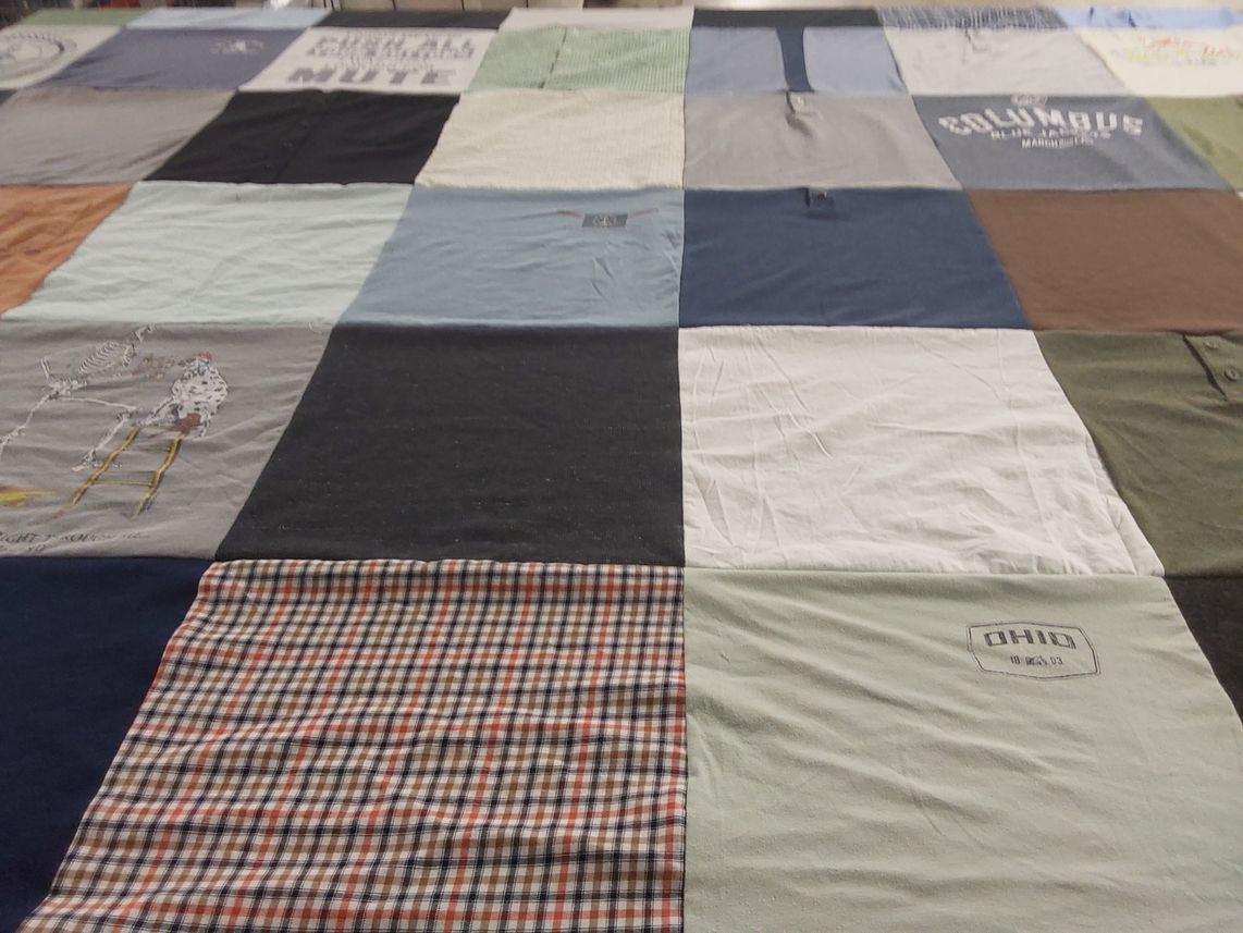 T-shirt quilt by Karla from OH