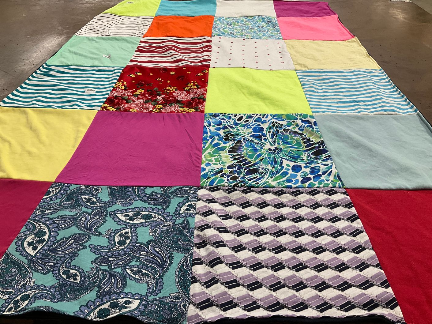 T-shirt quilt by Robin from MI