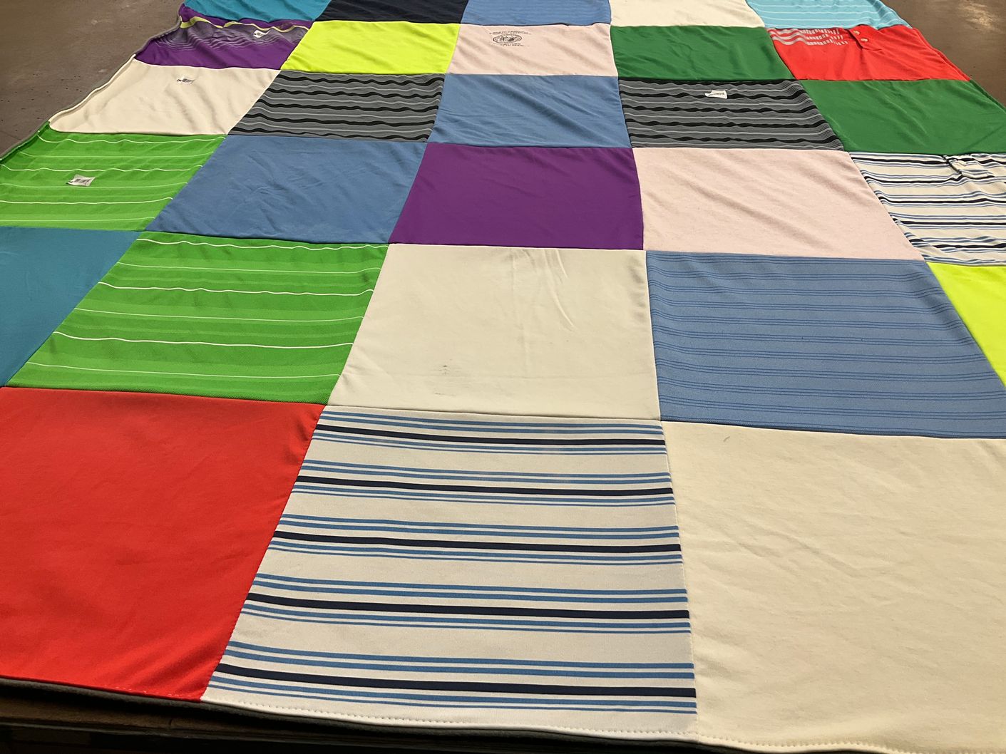 T-shirt quilt by Ed from NC