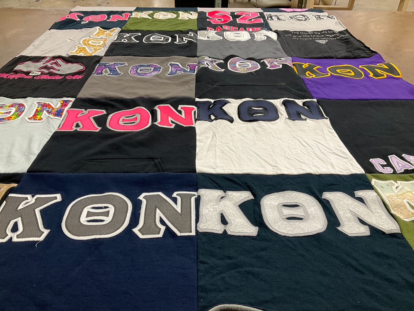 T-shirt quilt by Steven from NY