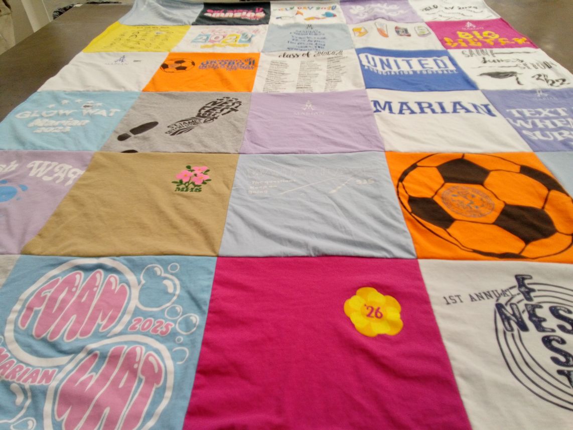 T-shirt quilt featuring united soccer team by Kerry from NE