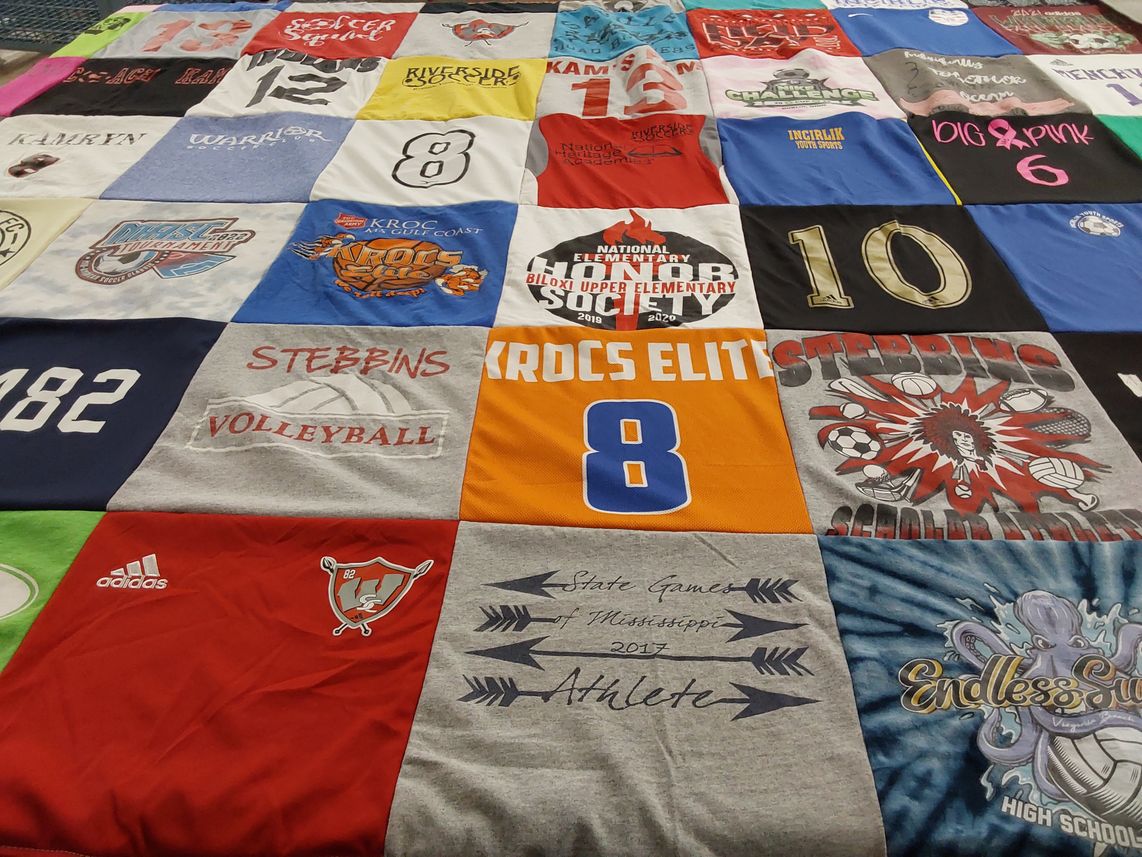 T-shirt quilt featuring kroc elite by Andrew from VA