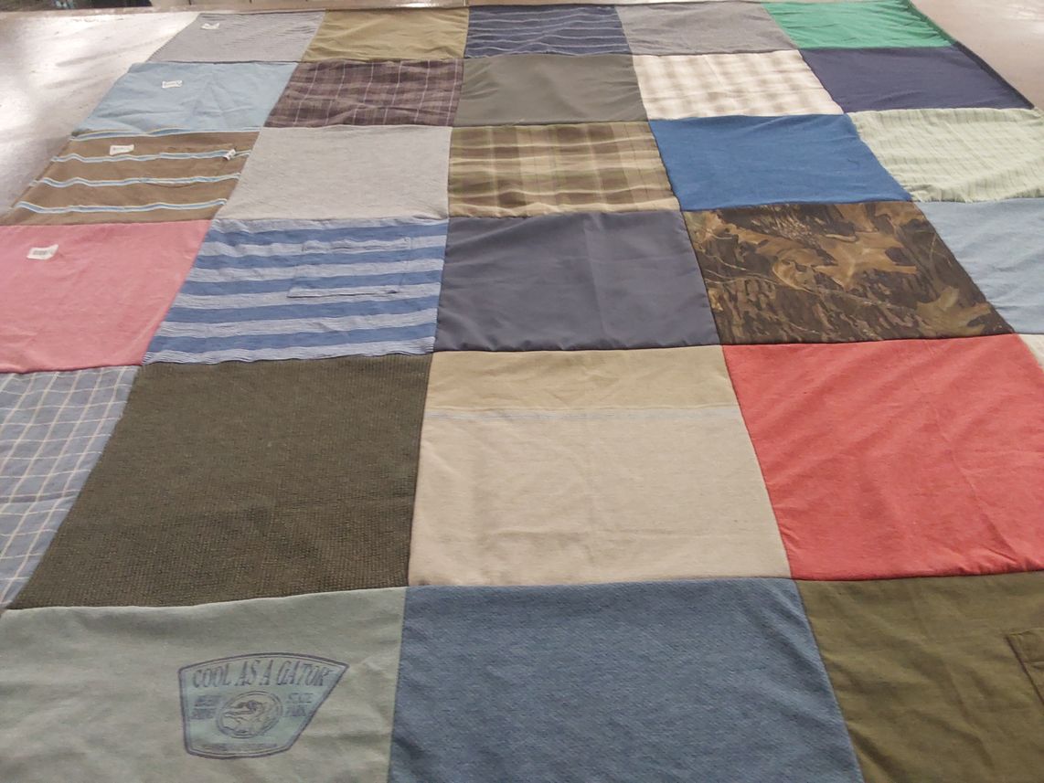 T-shirt quilt by Denise from PA
