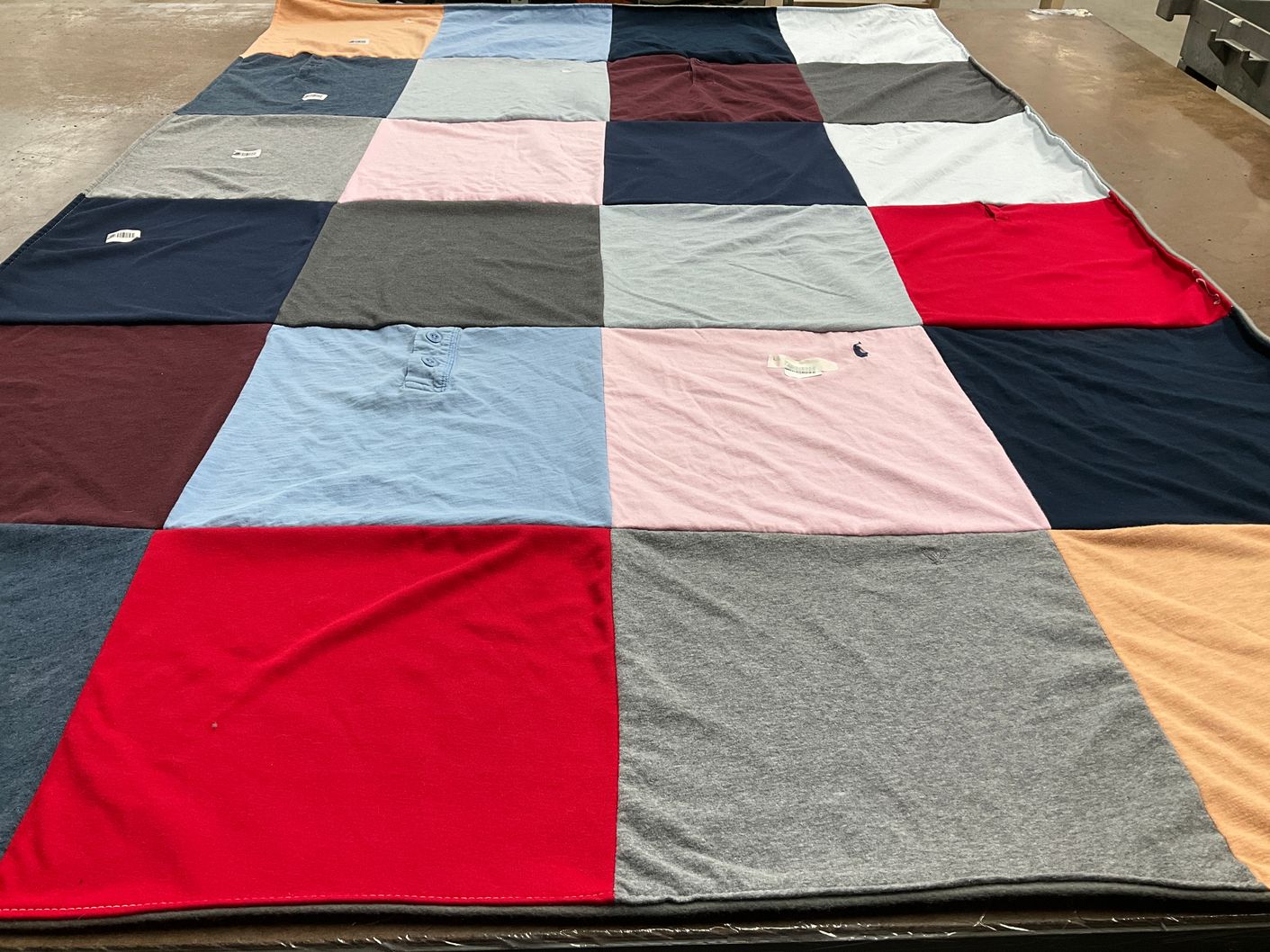 T-shirt quilt by Theresa from TX